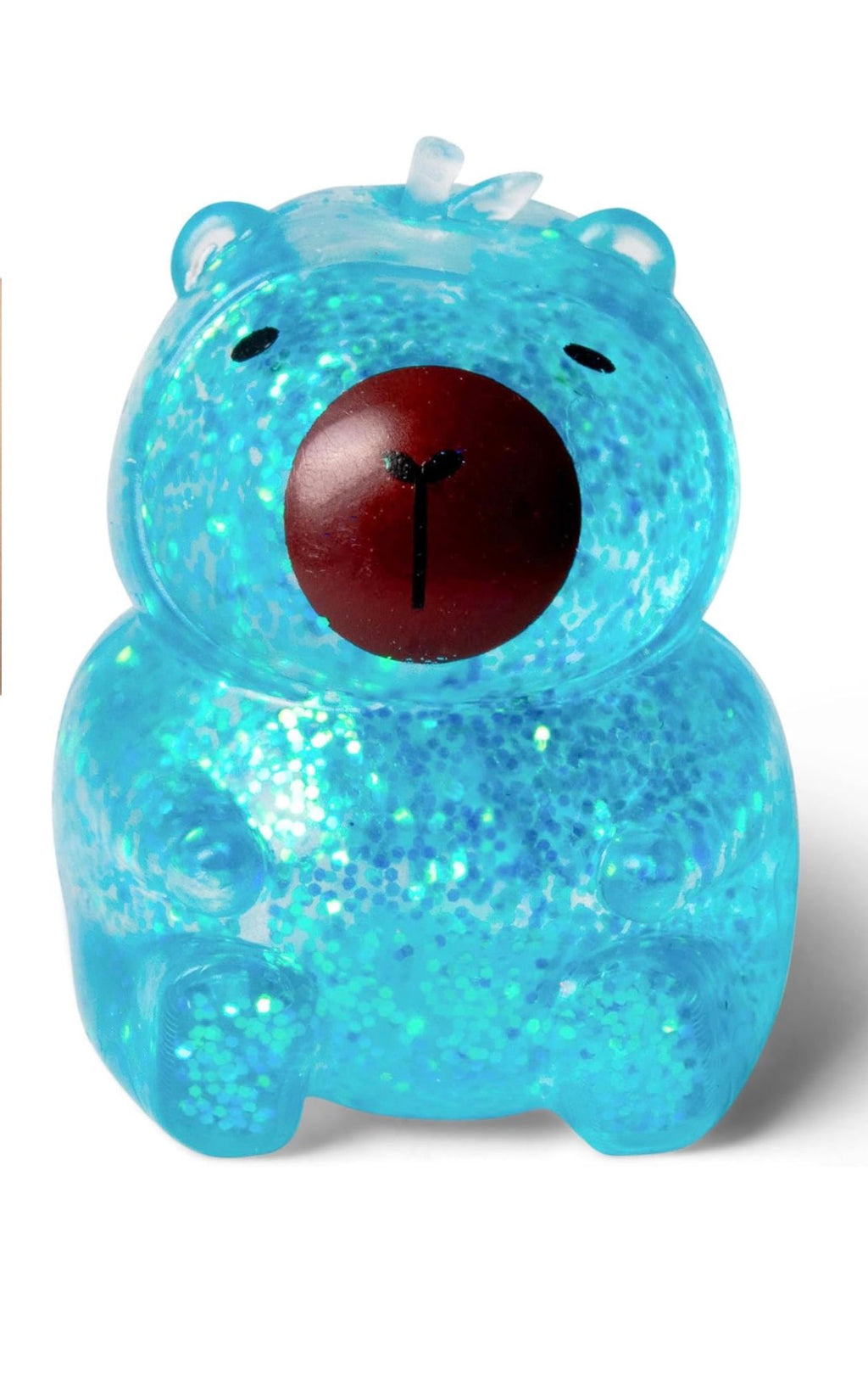 Scrunchems Sugar Capybara – Glitter Squishy Fidget Toy