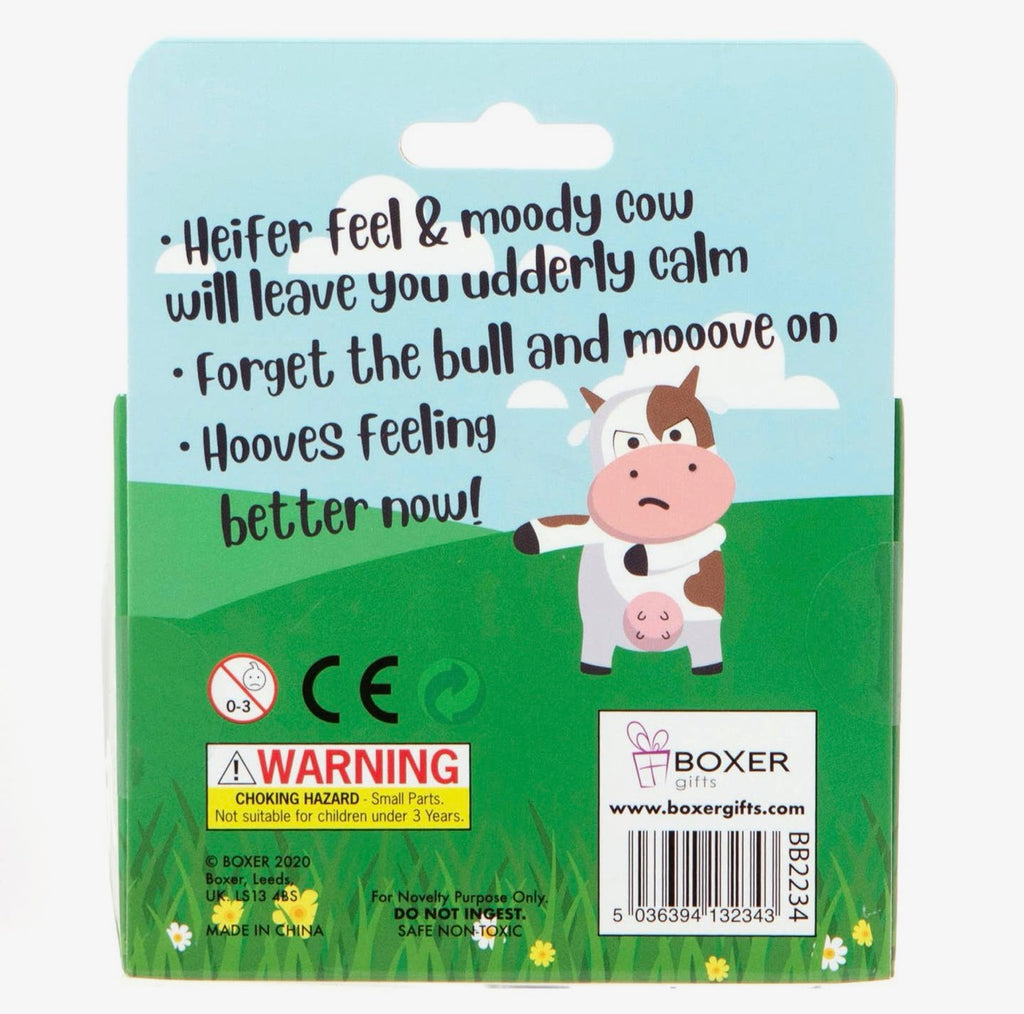 Moody Cow Squishy Stress Toy – Boxer Gifts Novelty Fidget Toy
