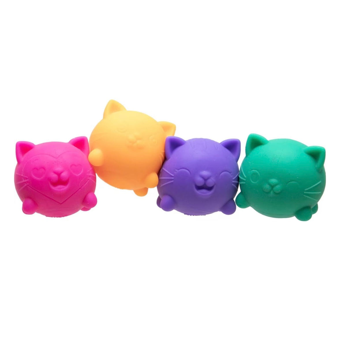 NeeDoh – Teenie Cool Kittens 4-Pack (Schylling)