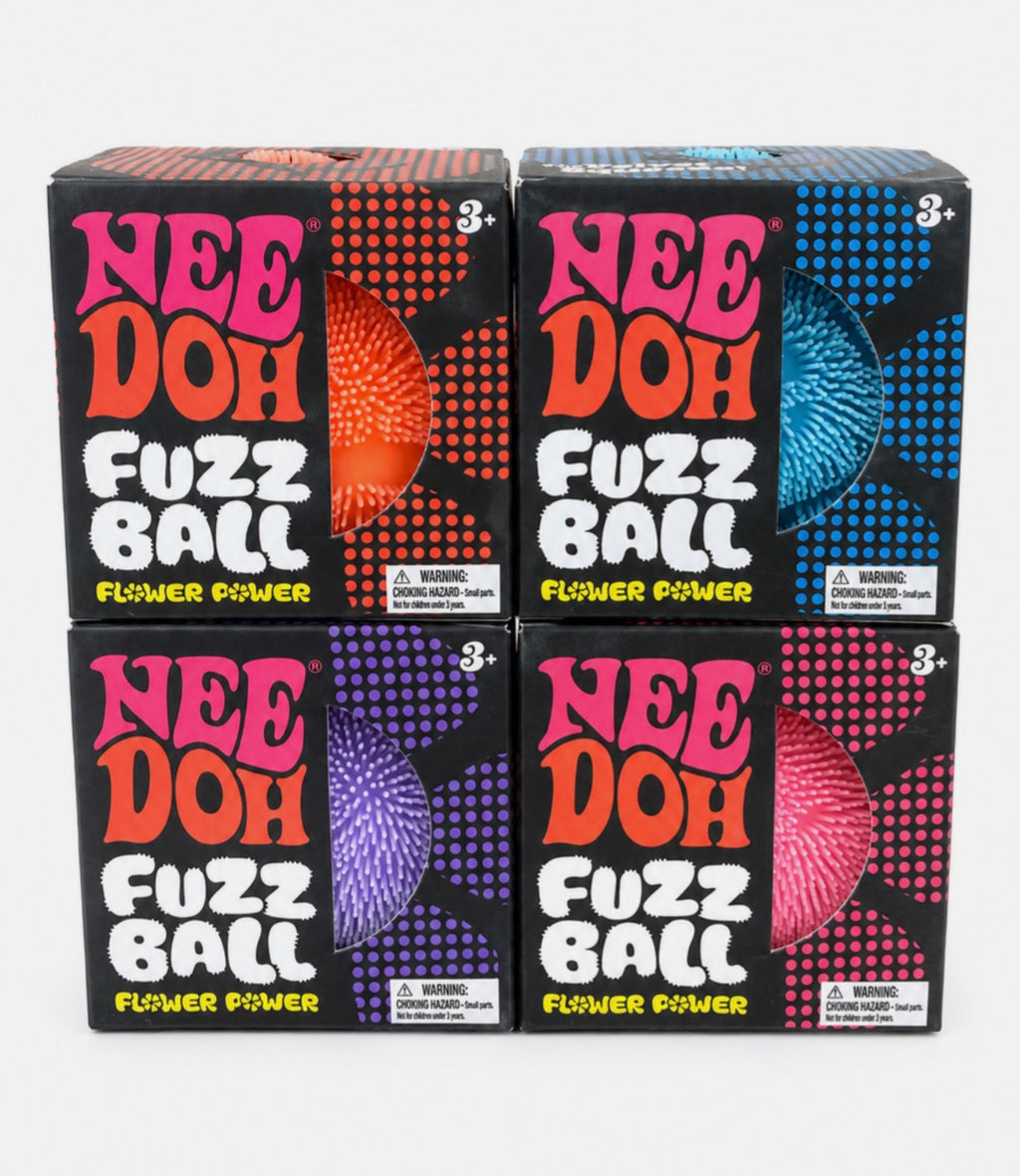 NeeDoh – Fuzz Ball Flower Power Schylling (Chose your color)