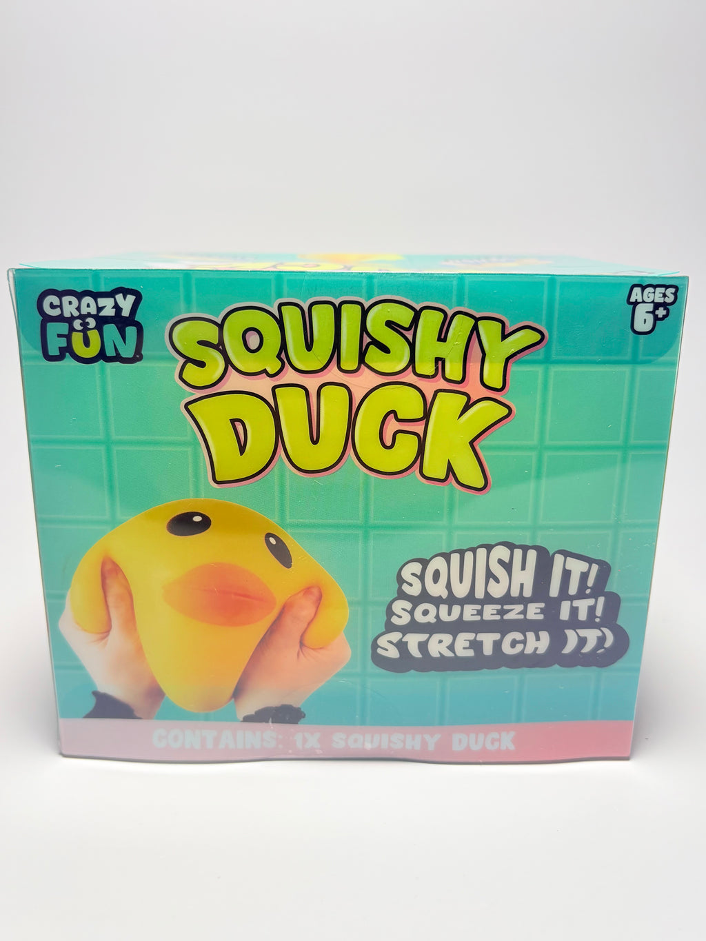 RMS Squishy Duck Crazy Fun Stretchy Squishy Sensory Fidget Toy