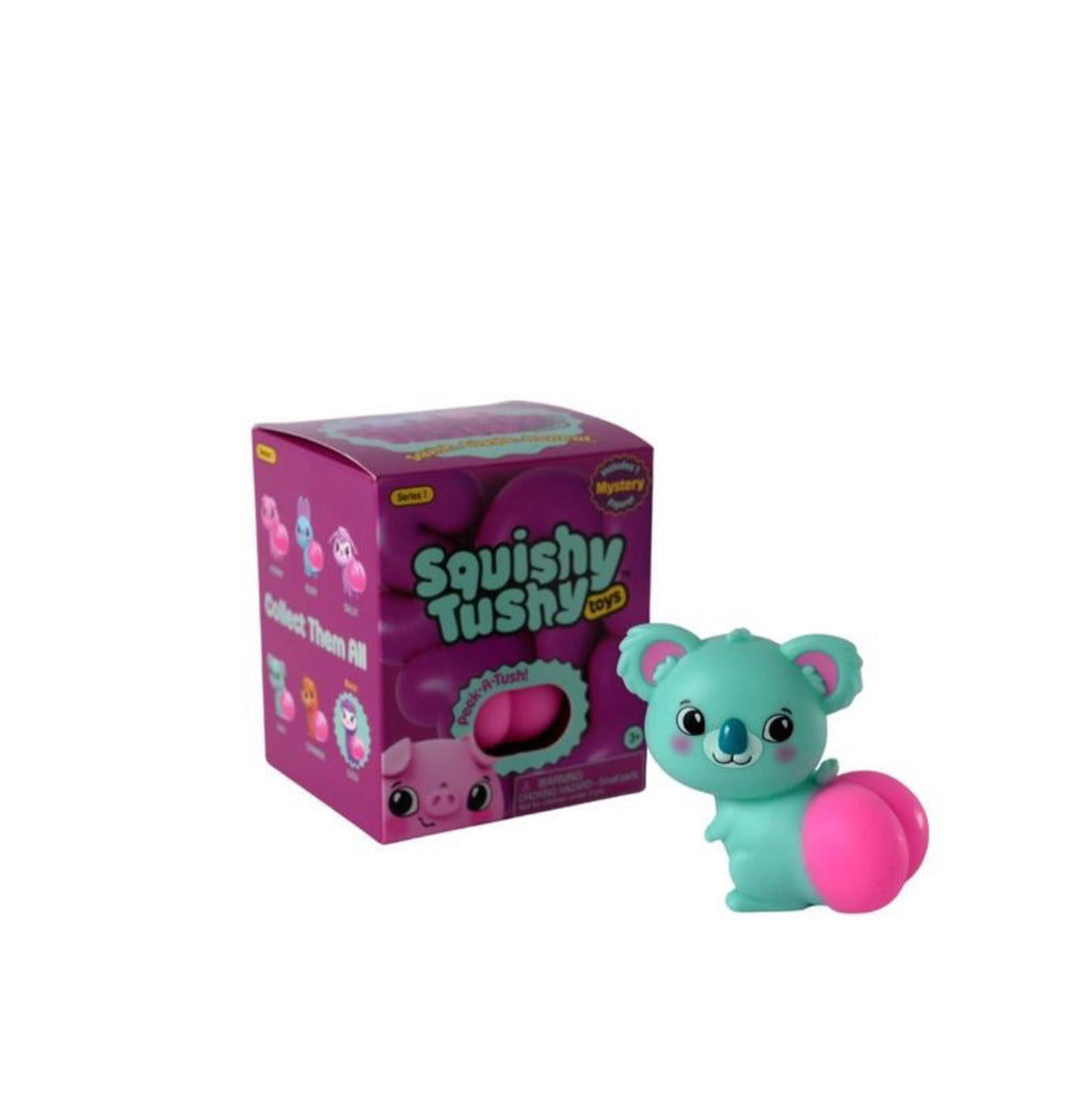 Squishy Tushy Toys Blind Box Figure – 3” Surprise Collectible by License 2 Play