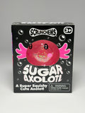 Scrunchems Sugar Axolotl Squishy | Glitter Sensory Squeeze Toy