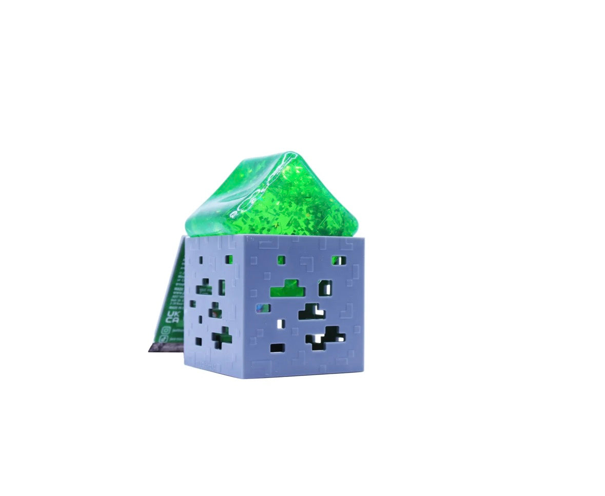 Minecraft Jelly Cubes – Squishy Collectible Sensory Toy (Choose Your Color)