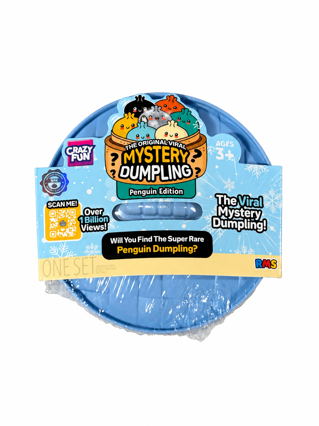RMS Crazy Fun Mystery Dumpling Squishy – Surprise Sensory Toy (Choose Your Edition)