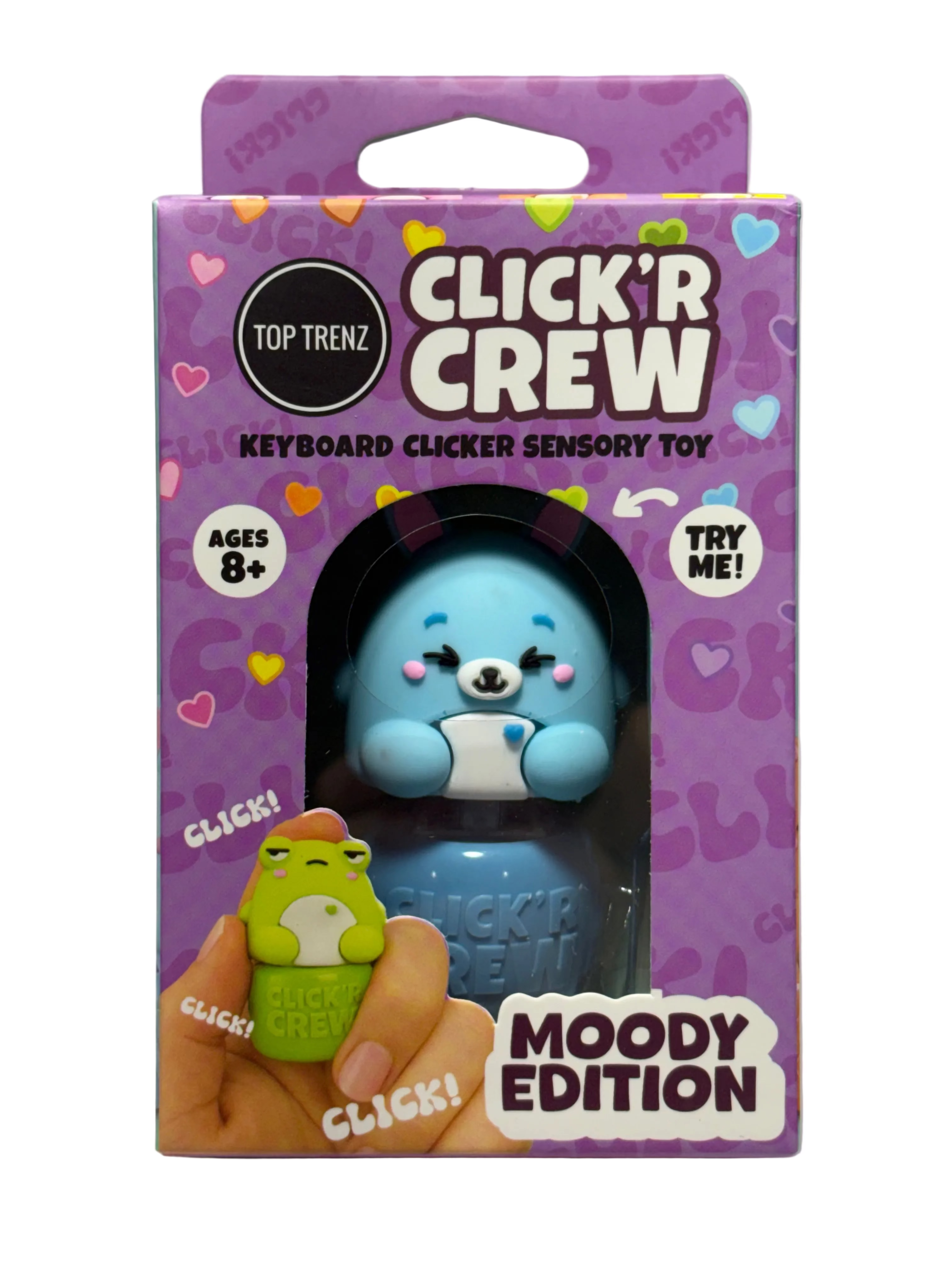 Top Trenz CLICK’R CREW – Moody Edition Keyboard Clicker Sensory Toy