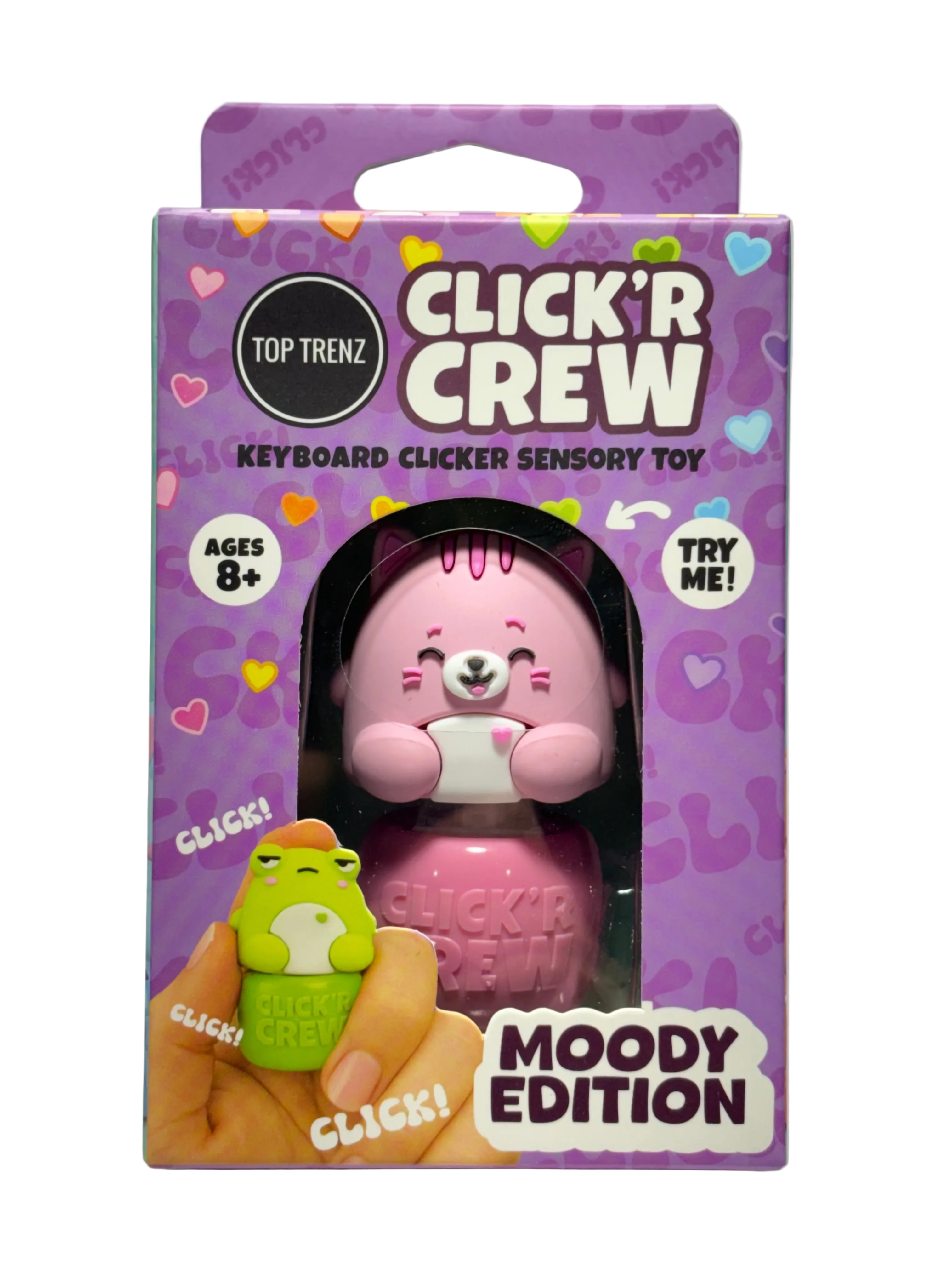 Top Trenz CLICK’R CREW – Moody Edition Keyboard Clicker Sensory Toy