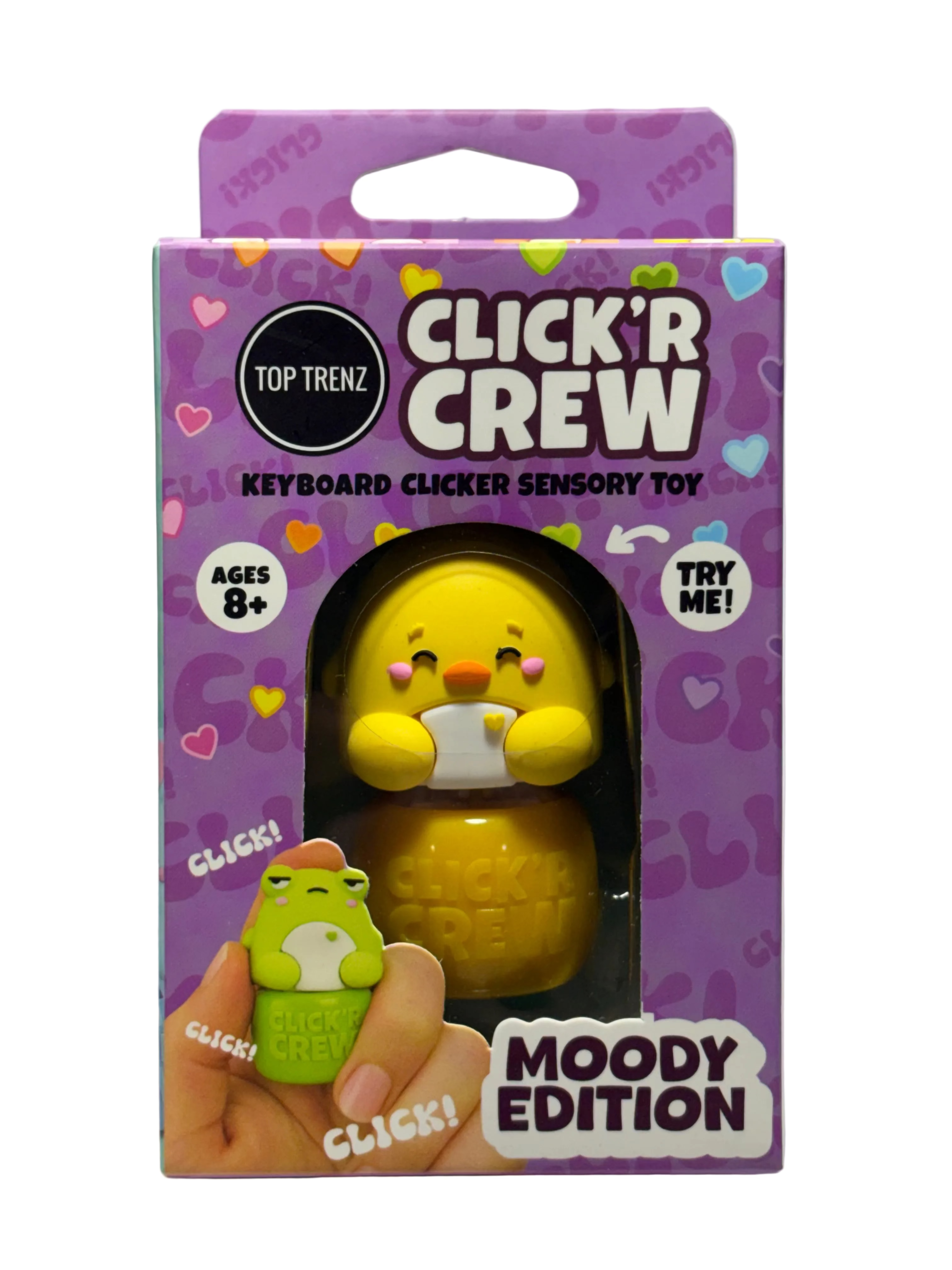 Top Trenz CLICK’R CREW – Moody Edition Keyboard Clicker Sensory Toy