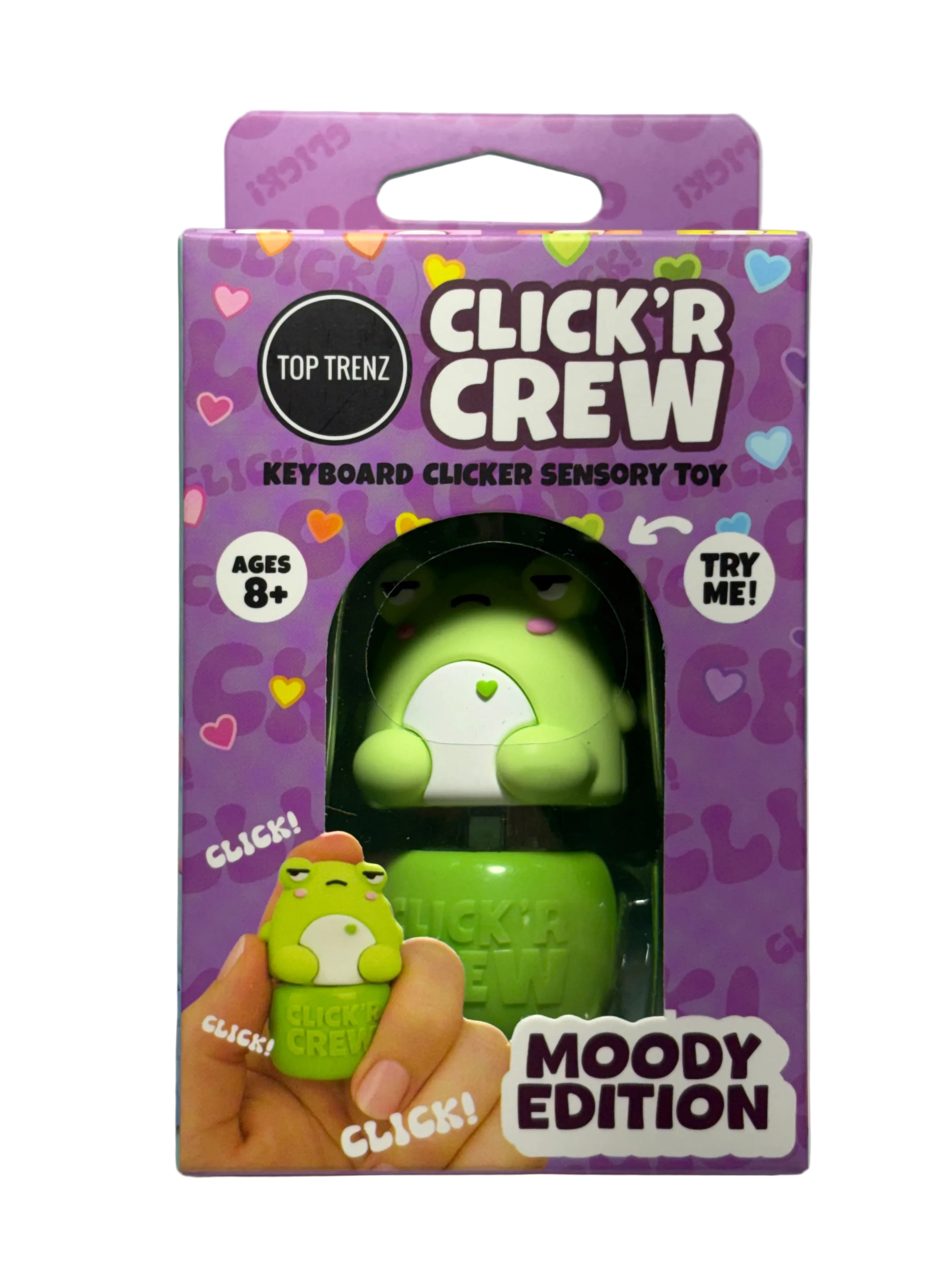 Top Trenz CLICK’R CREW – Moody Edition Keyboard Clicker Sensory Toy