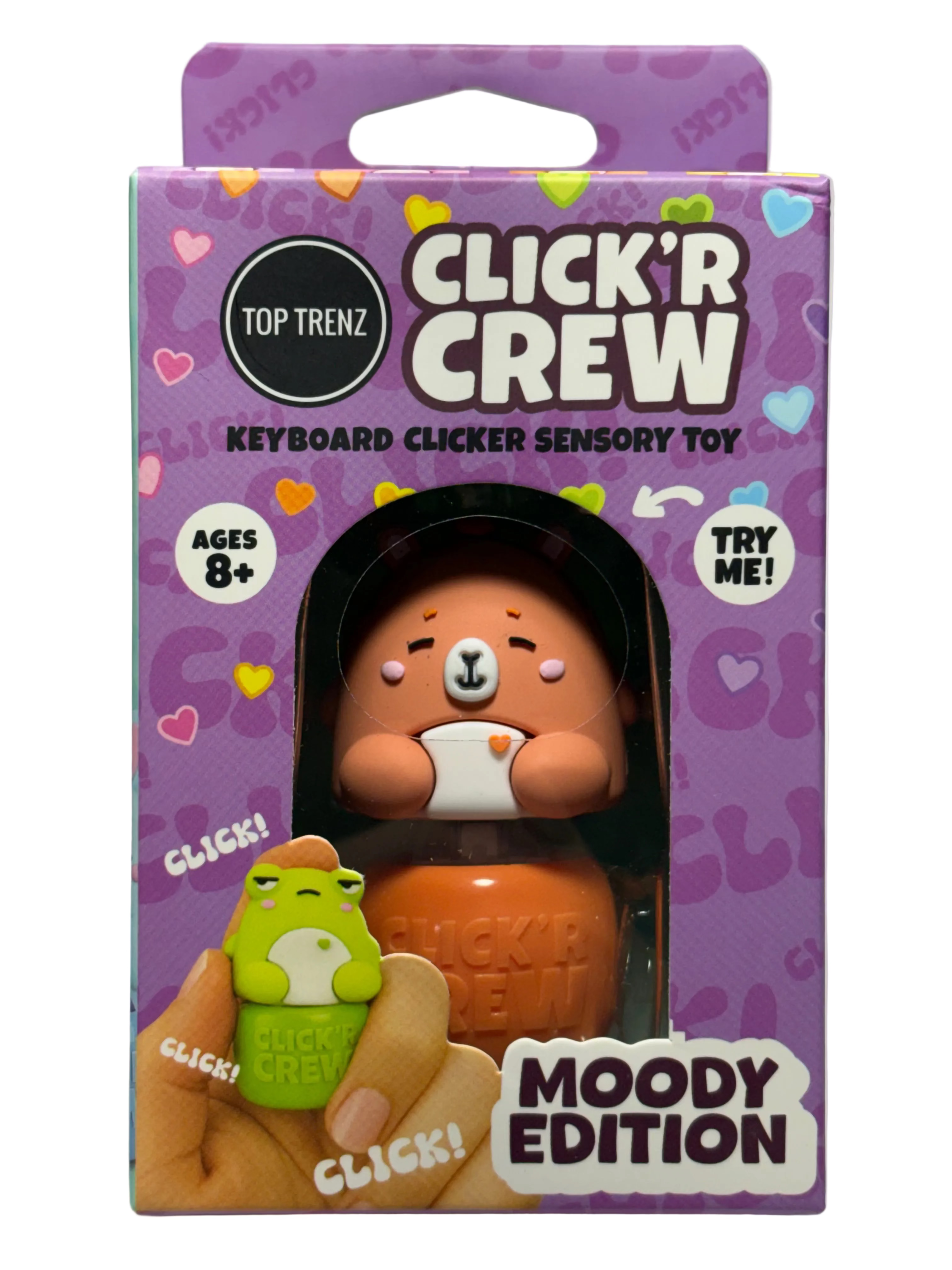 Top Trenz CLICK’R CREW – Moody Edition Keyboard Clicker Sensory Toy