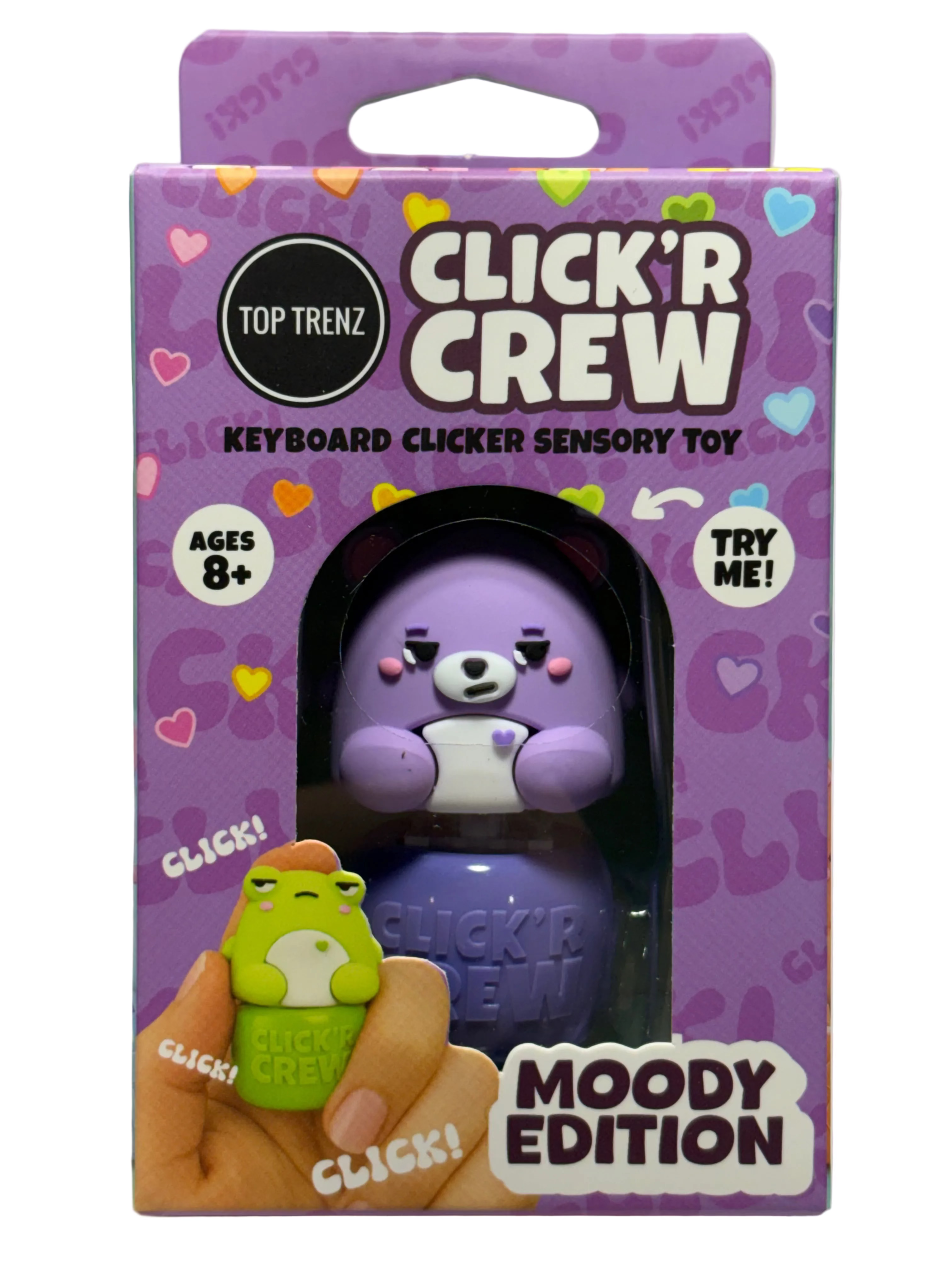 Top Trenz CLICK’R CREW – Moody Edition Keyboard Clicker Sensory Toy