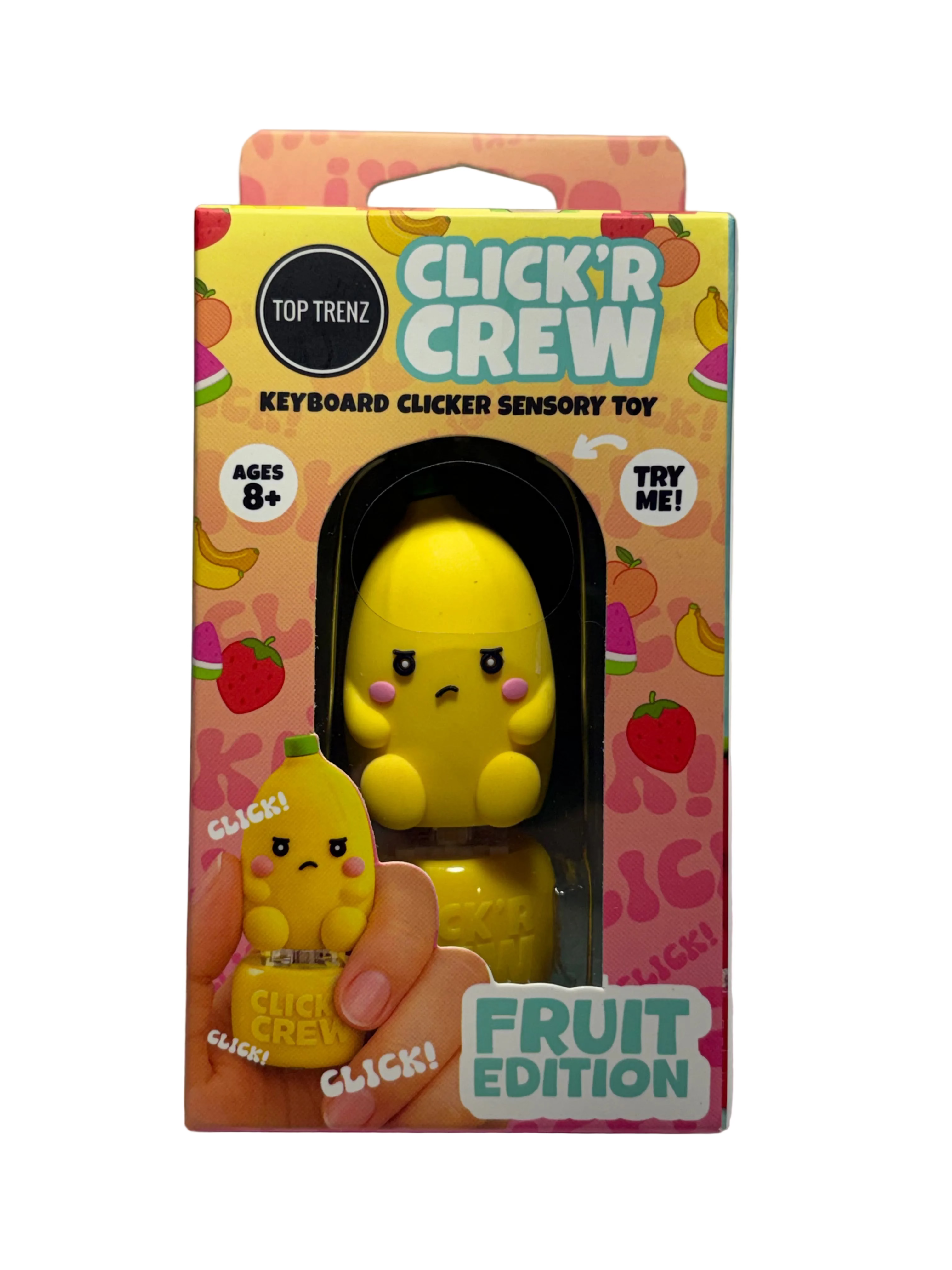 Top Trenz CLICK’R CREW – Fruity Squad Keyboard Clicker Sensory Toy