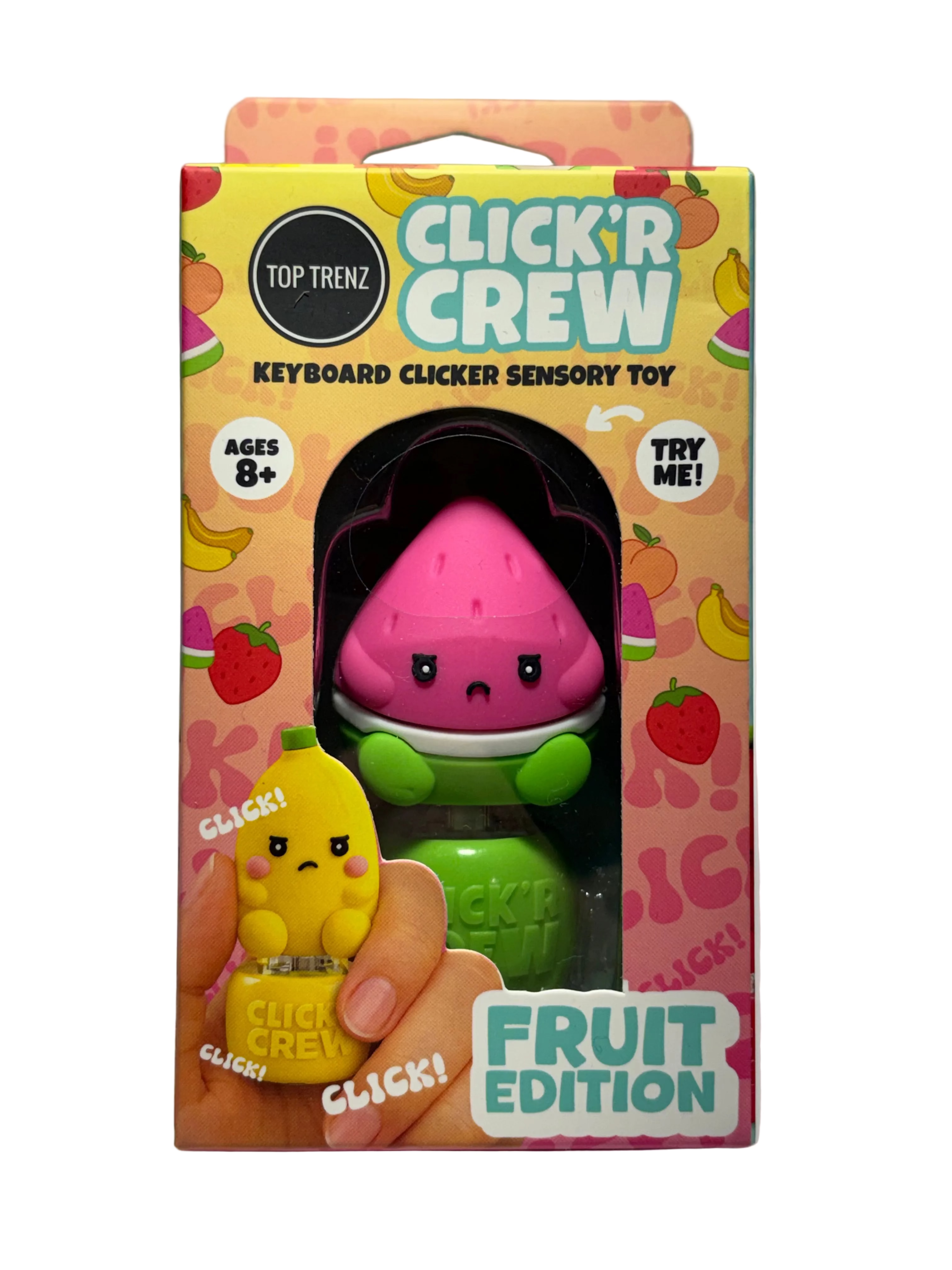 Top Trenz CLICK’R CREW – Fruity Squad Keyboard Clicker Sensory Toy
