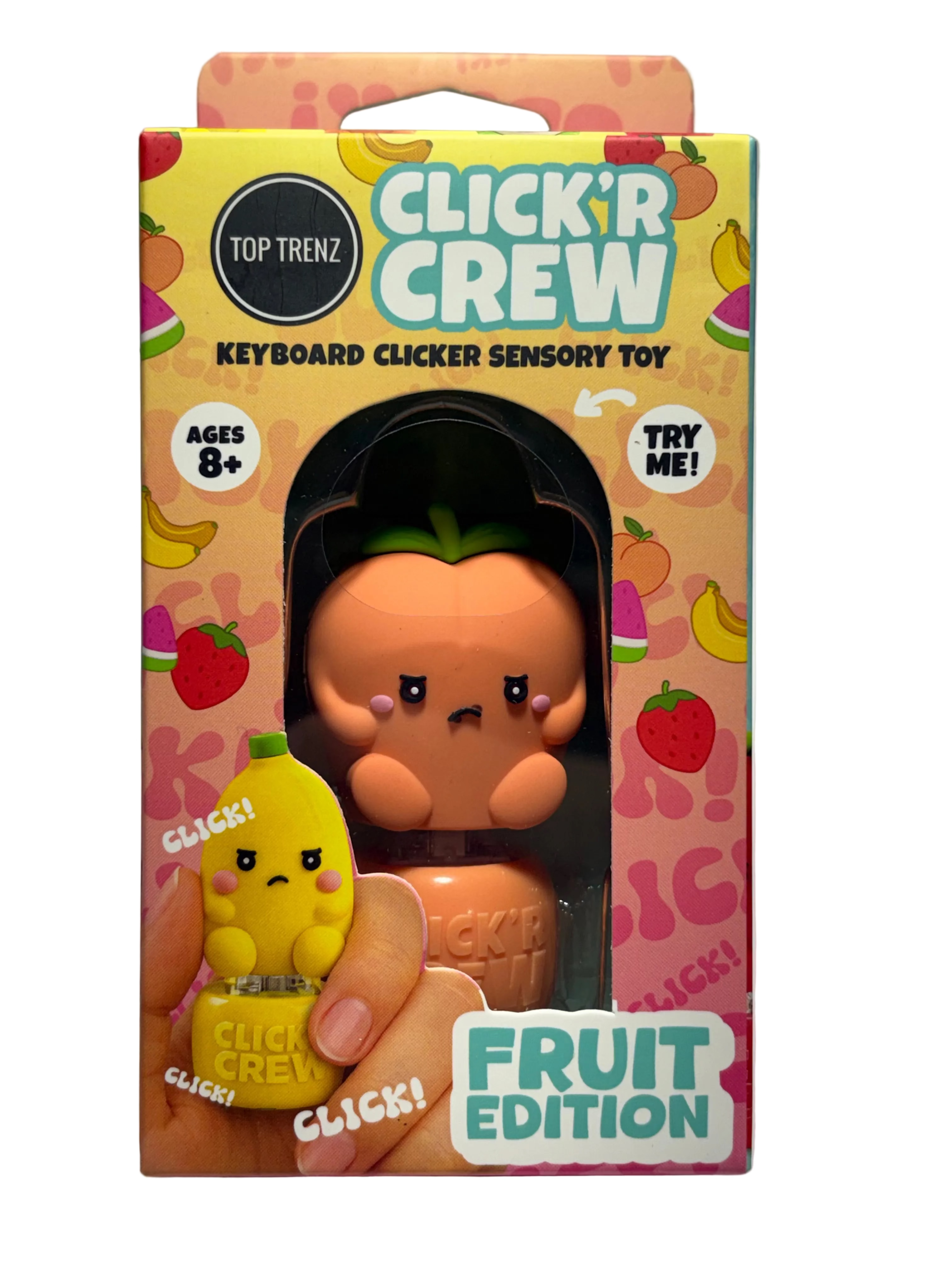 Top Trenz CLICK’R CREW – Fruity Squad Keyboard Clicker Sensory Toy