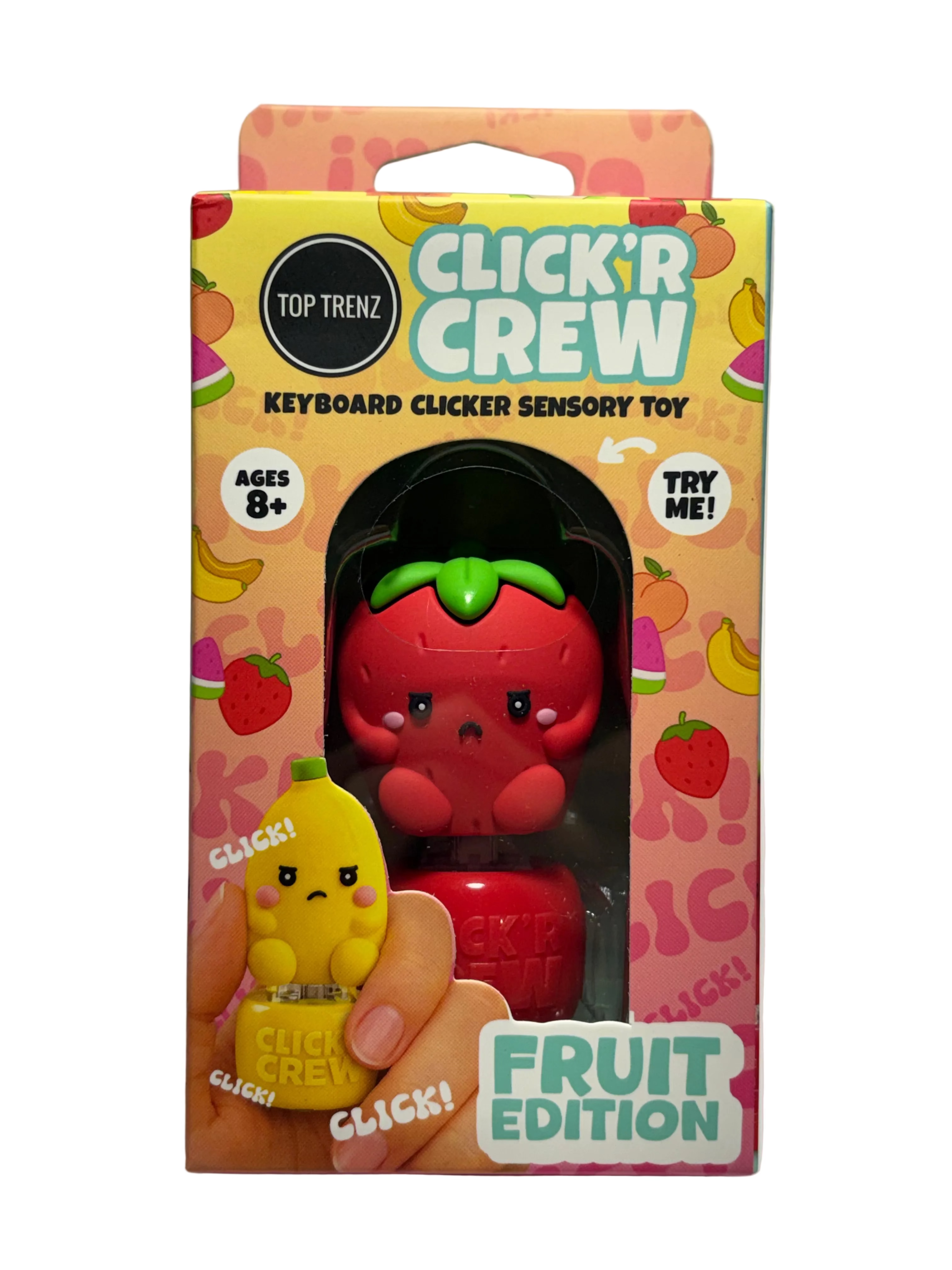 Top Trenz CLICK’R CREW – Fruity Squad Keyboard Clicker Sensory Toy