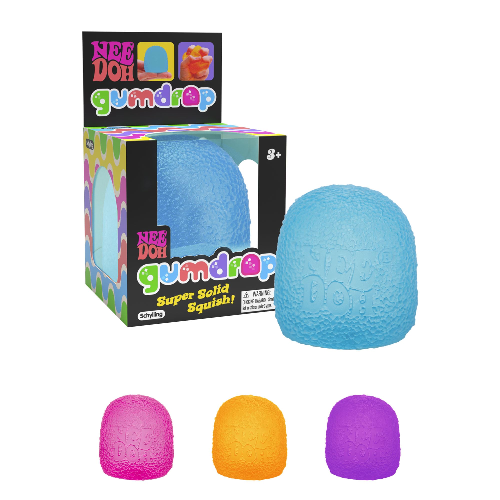 NeeDoh Gumdrop - Super Solid Squish