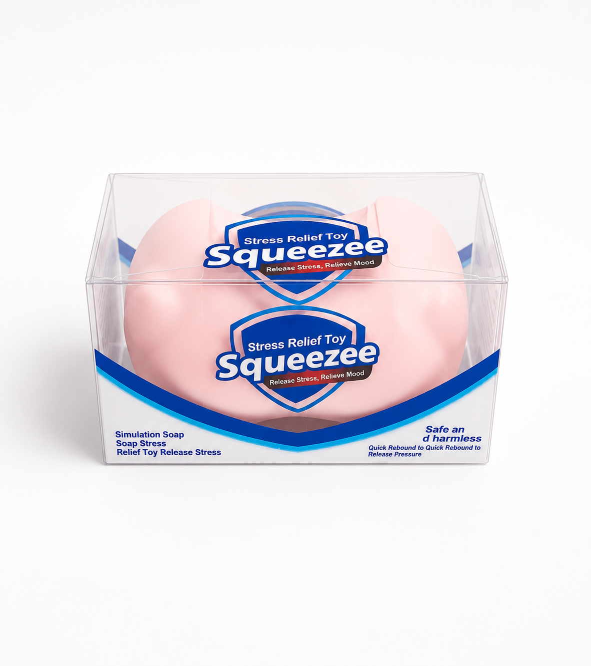 Squeezee Crunchy Soap Squishy – 3.5” ASMR Stress Toy