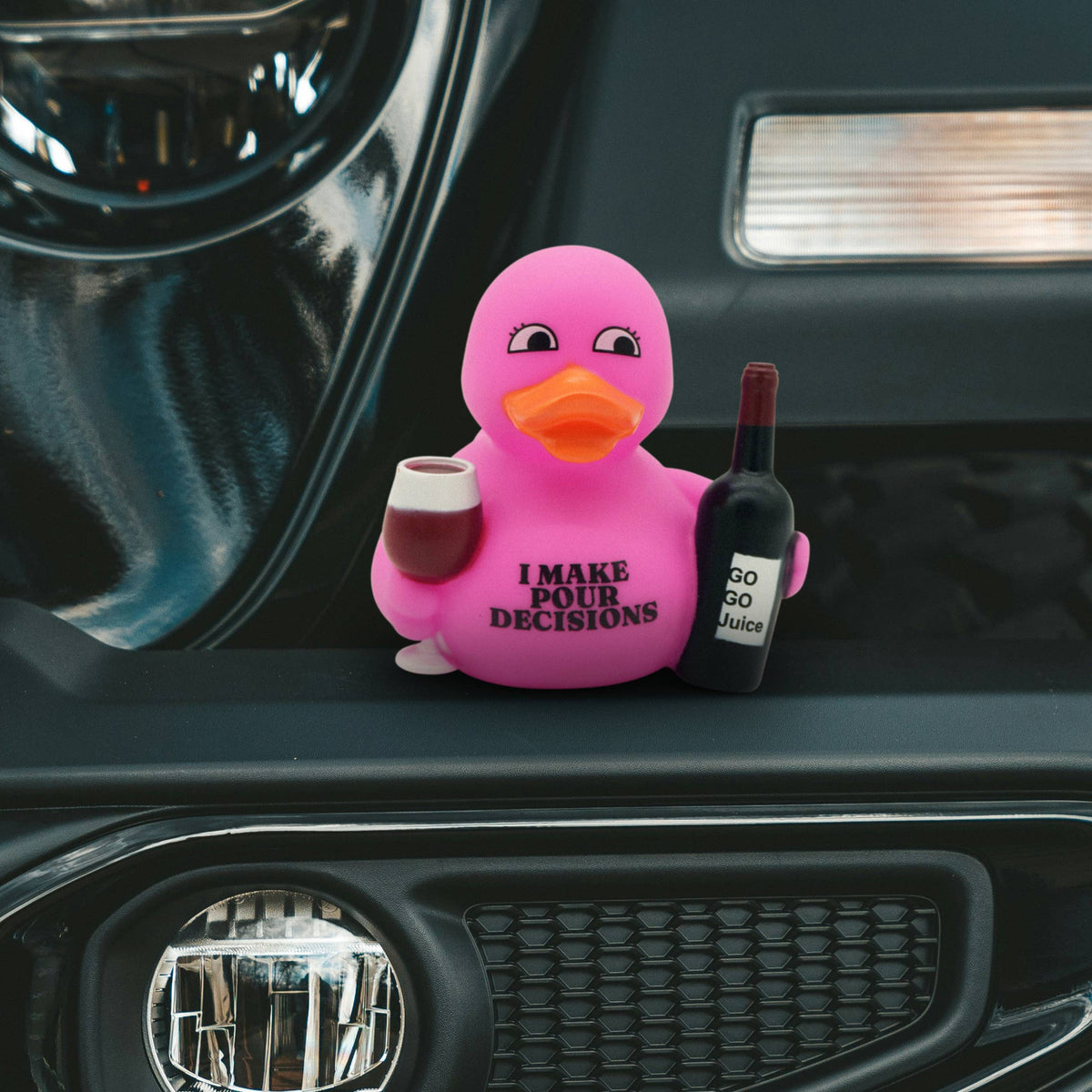 “I Make Pour Decisions" Rubber Duck