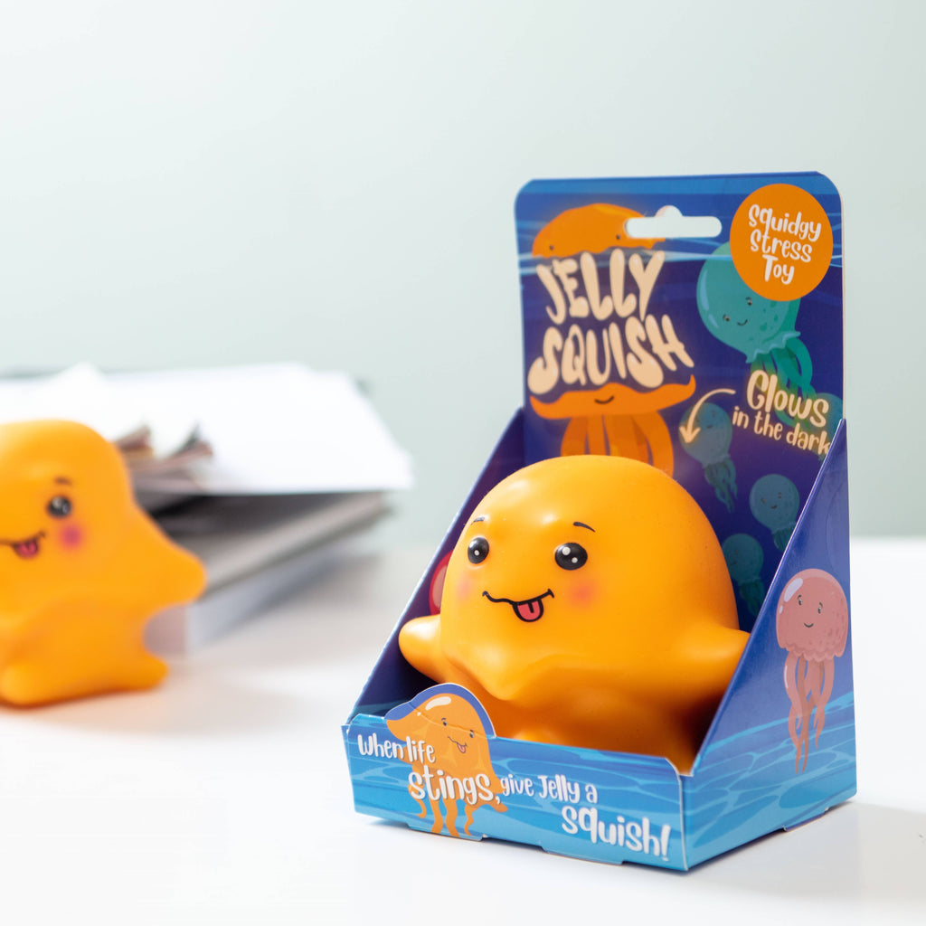 Jellysquish – Glow-in-the-Dark Squidgy Stress Toy
